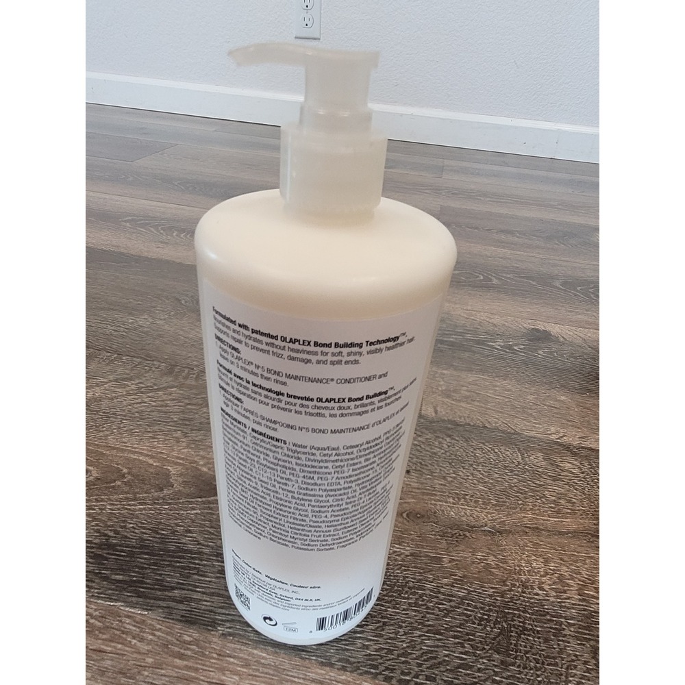 OLAPLEX No 5 Bond Maintenance Conditioner 1000ml 33.81 fl oz Pump Bottle - Picture 4 of 5